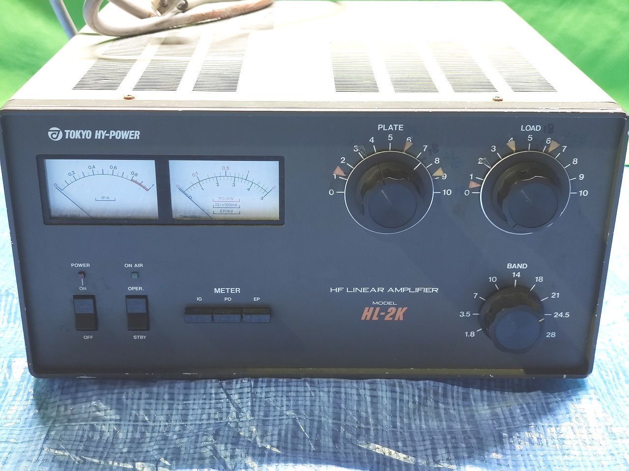 インボイス対応 ジャンク品 電源付きません 汚れあり 東京ハイパワー HL-2K