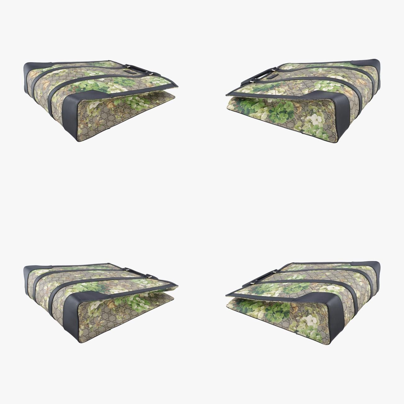 グッチGucciカレイドブラック ×マルチ PVCコーティングキャンバス×レザー406387G018945478 DECORATOM_COM_BR