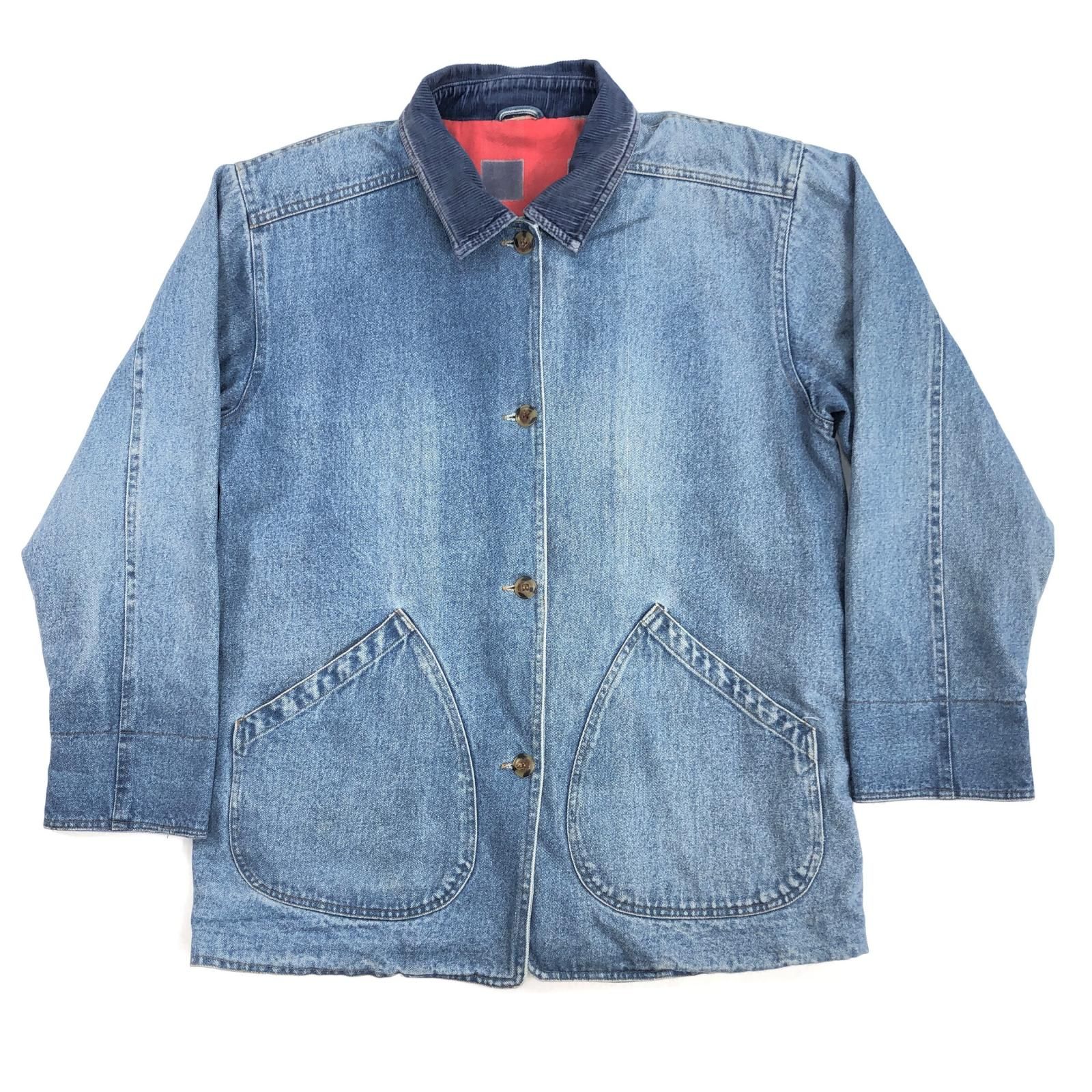 物流センター カバーオール ~00年代 OUT BROOK デニムカバーオール ブルー 93