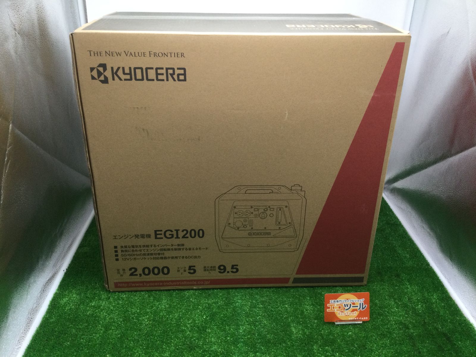 希少 ☆KYOCERA/京セラ 2kVAインバーター発電機 EGI200 [ITYRGR9YCEN0