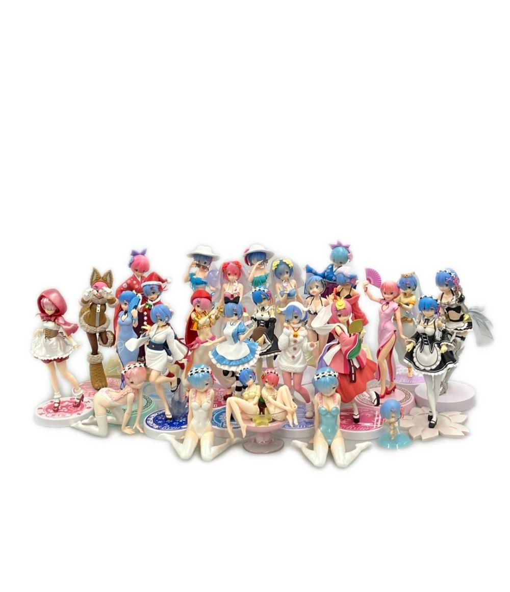 フィギュアまとめ売り（Re:ゼロから始める異世界生活） Re:ゼロから始まる異世界生活 まとめ売りセット レム＆ラム フィギュア