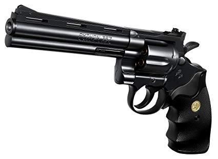 【新品・3営業日で発送】東京マルイ BBエアーリボルバー コルトパイソン.357マグナム(ブラック)
