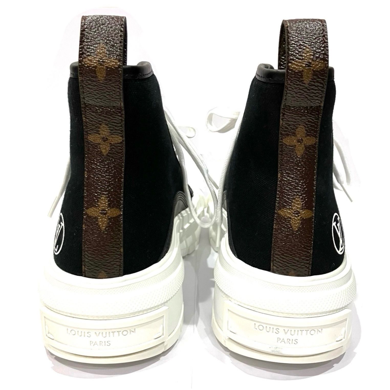 ルイヴィトン スクァッド・ライン キャンバス スニーカー　サイズ38 LOUIS VUITTON ルイ・ヴィトン LV スクァッド・ライン