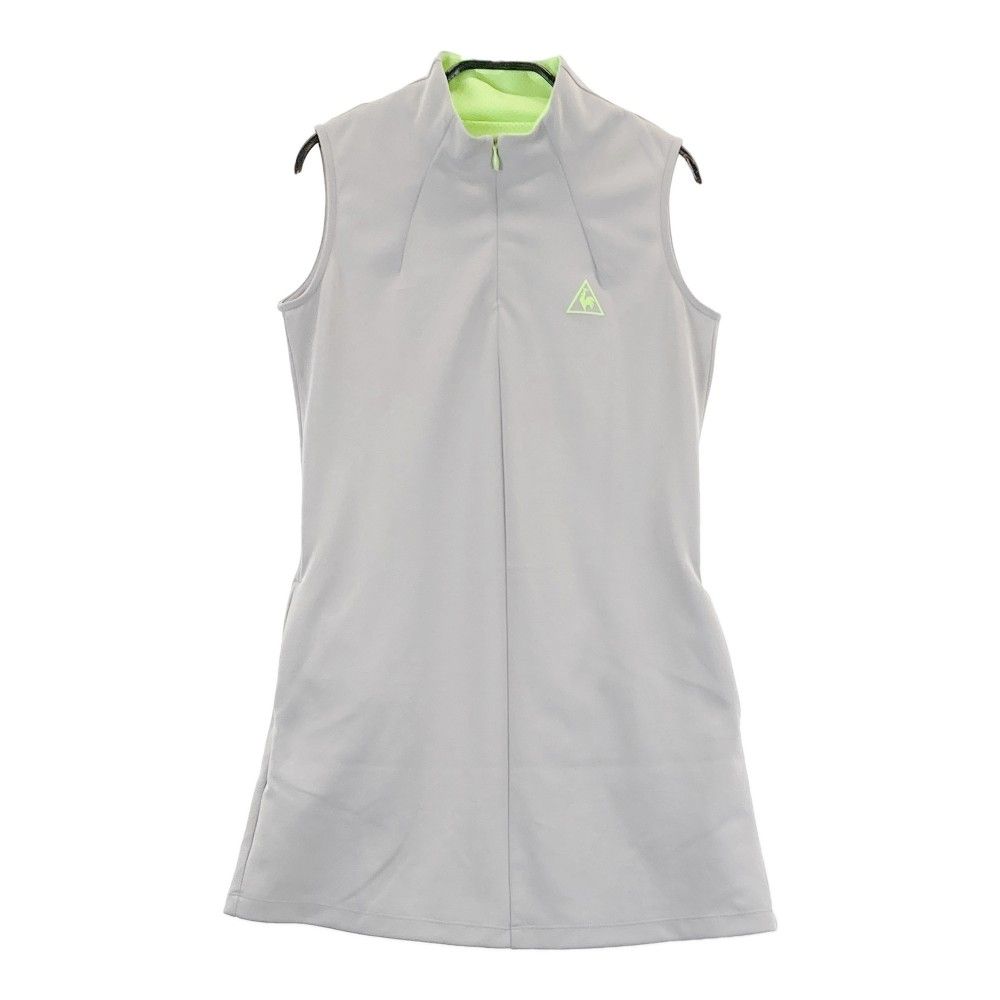 サイズ：S LE COQ GOLF ルコックゴルフ ノースリーブ ハーフジップ