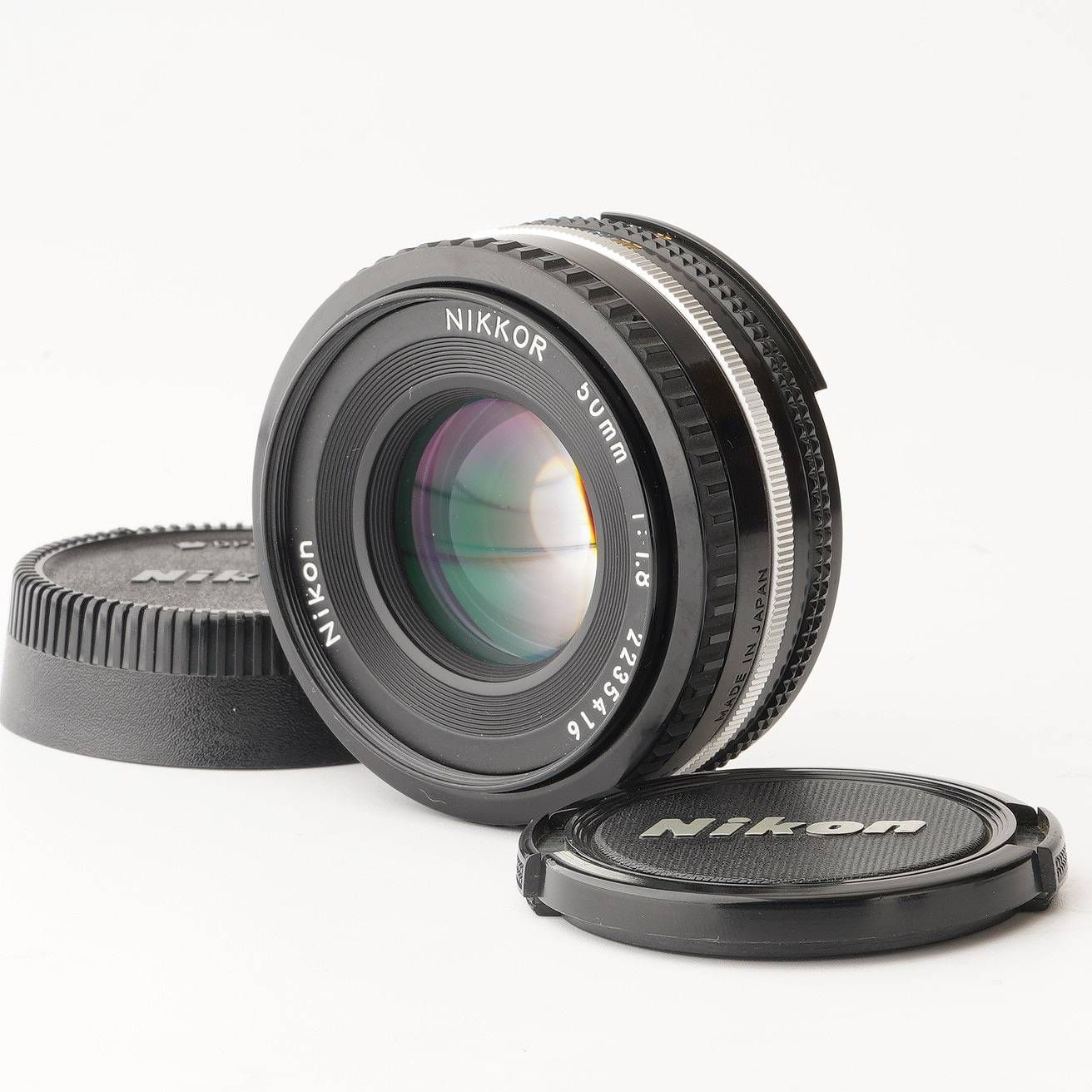 Nikon Ai-s NIKKOR 50mm F1.8 パンケーキ ニコン Nikon Ai-s トップ NIKKOR 50mm F1.8 パンケーキ