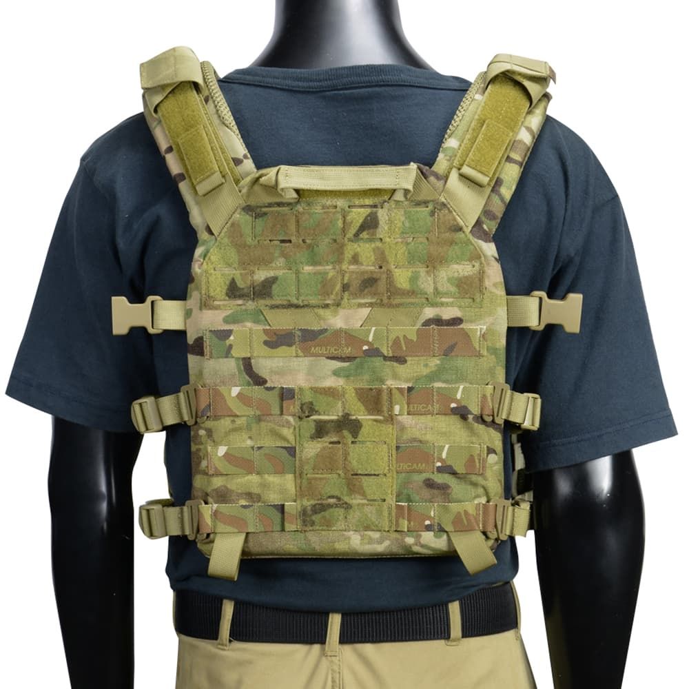 AGILITE プレートキャリア K19 レーザーカットMOLLE [ マルチカム