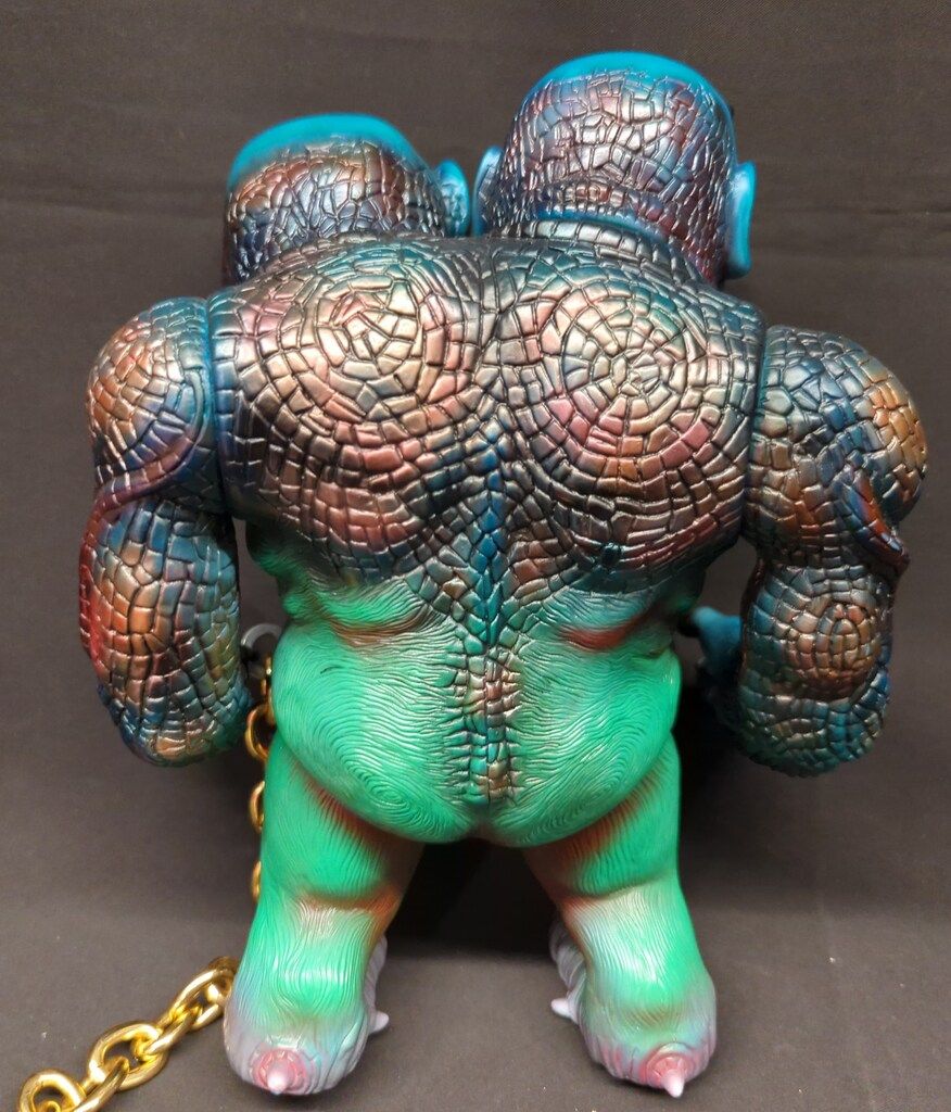 YABANJIN SX TOY YABANJIN(ピンク成型/赤/緑/紫/青/黄塗装) 野蛮人 A 