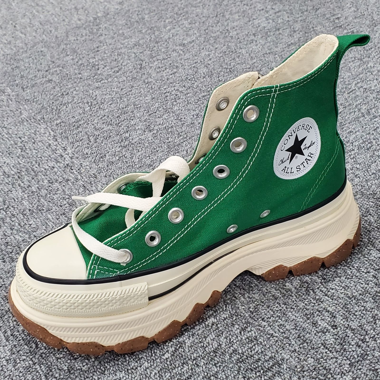 タグ付き 未使用 CONVERSE ALL STAR TREKWAVE Z HI GREEN サイズ