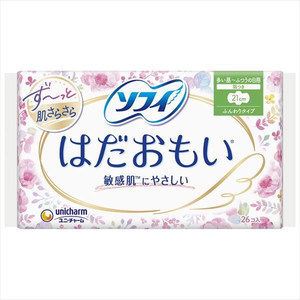 まとめ買い-18点セット ソフィはだおもい多い昼用２１０羽つき２６枚 ユニ チャーム
