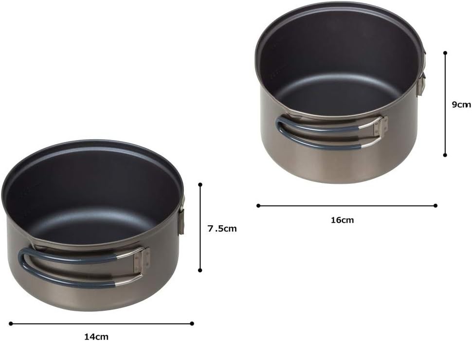 エバニュー　Evernew　チタンクッカーセットM　廃盤品 エバニュー公式オンラインショップ / チタンクッカーセット M