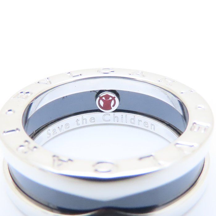 BVLGARI ブルガリ セーブザチルドレン ビーゼロワン リング 指輪 #50 9  