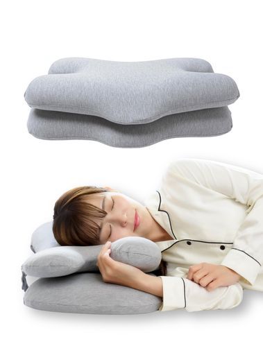 エアポスリープダブル枕いびきPillowいびき防止枕安眠枕低反発枕 