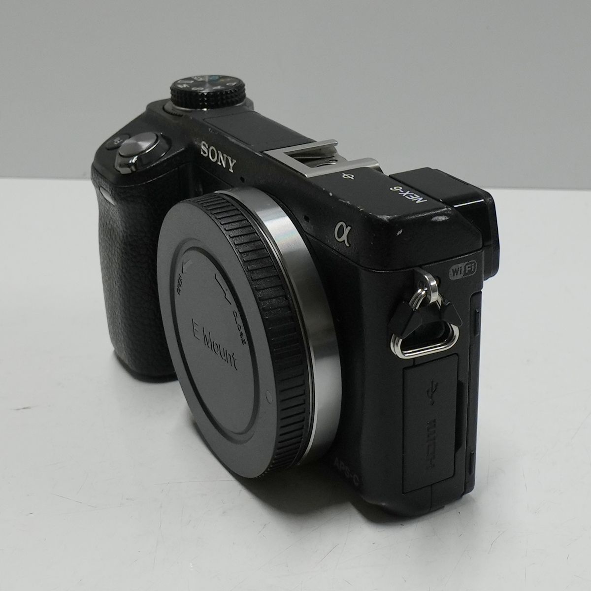 SONY NEX-6 ボディ USED品 カメラ ミラーレス一眼 本体＋バッテリー APS-C 最新ファームウェアアップデート済 完動品 中古  CP4017