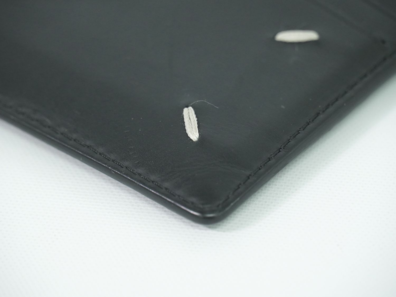 本物 メゾンマルジェラ Maison Margiela レザー カードケース パス  