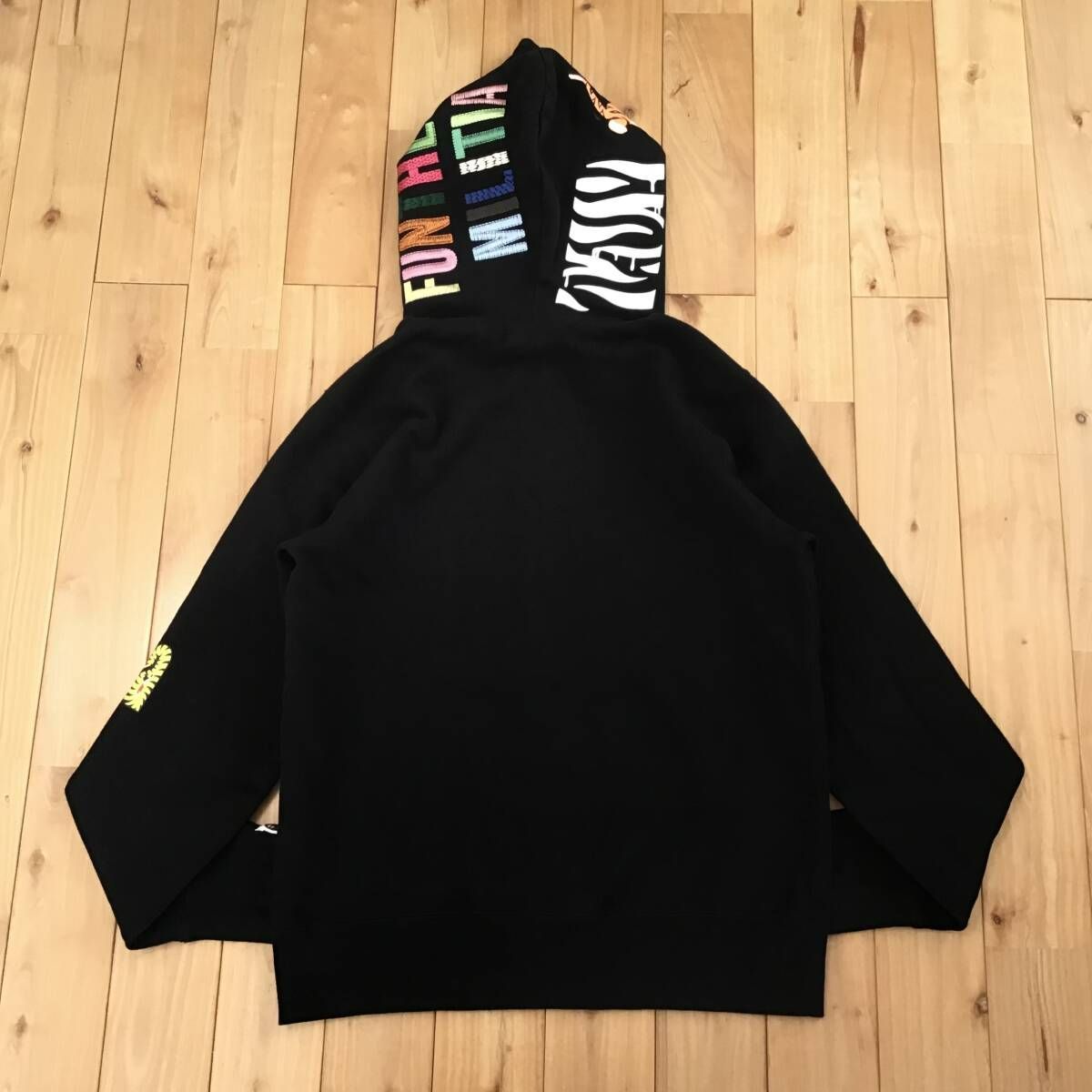 タイガー パーカー Sサイズ Black a bathing ape BAPE Tiger full zip