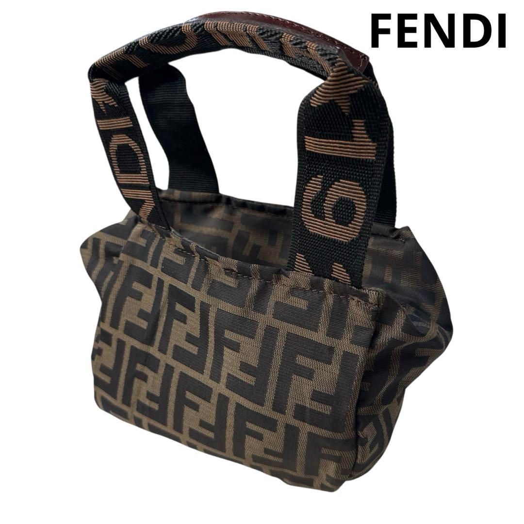 【SEAL限定商品】 美品✨フェンディ FENDI かばん ハンドバッグ FF柄 ズッカ柄 バッグ