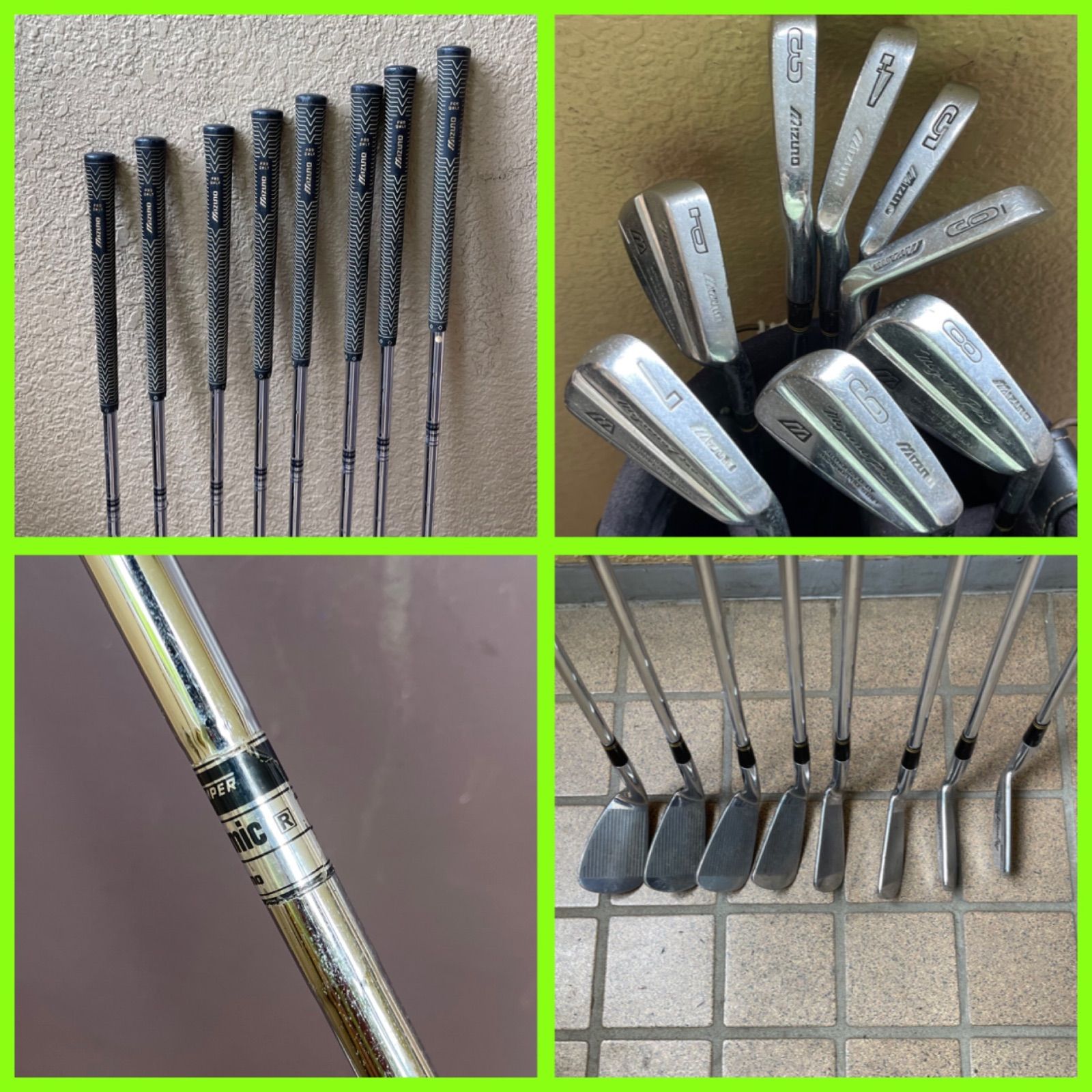 希少】MIZUNO Pro ミズノプロMS-2 アイアン8本セット