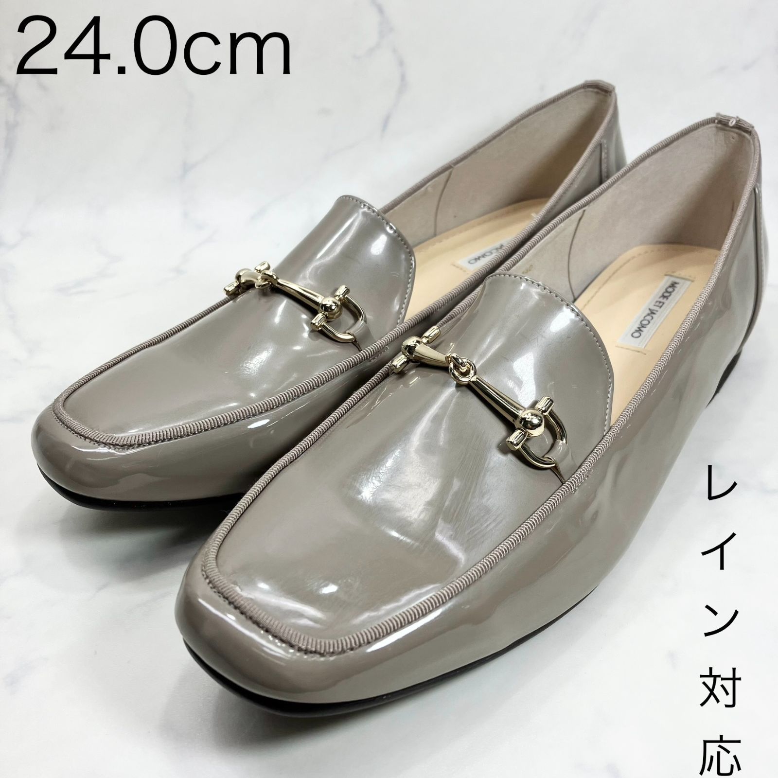 モードエジャコモ　マニュ　ローファー　24.0 新品 モードエジャコモ マニュ ローファー 24.0 新品