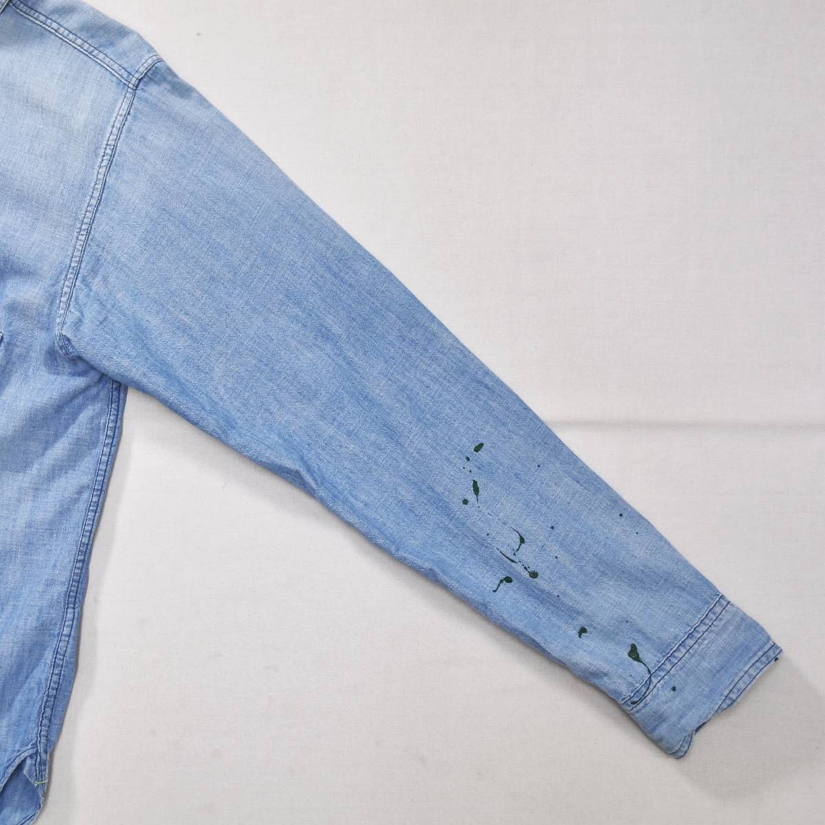 BIG YANK RHC デニムシャツ　サイズ15 H 70's BIG YANK ビッグヤンク デニムシャツ ジャケット コットンポリ