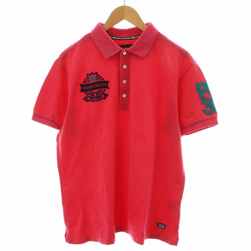 PEARLY GATES 【新品】パーリーゲイツ 半袖ポロシャツ グリーン
