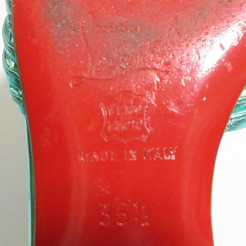 約22.5cm メタリックブルー