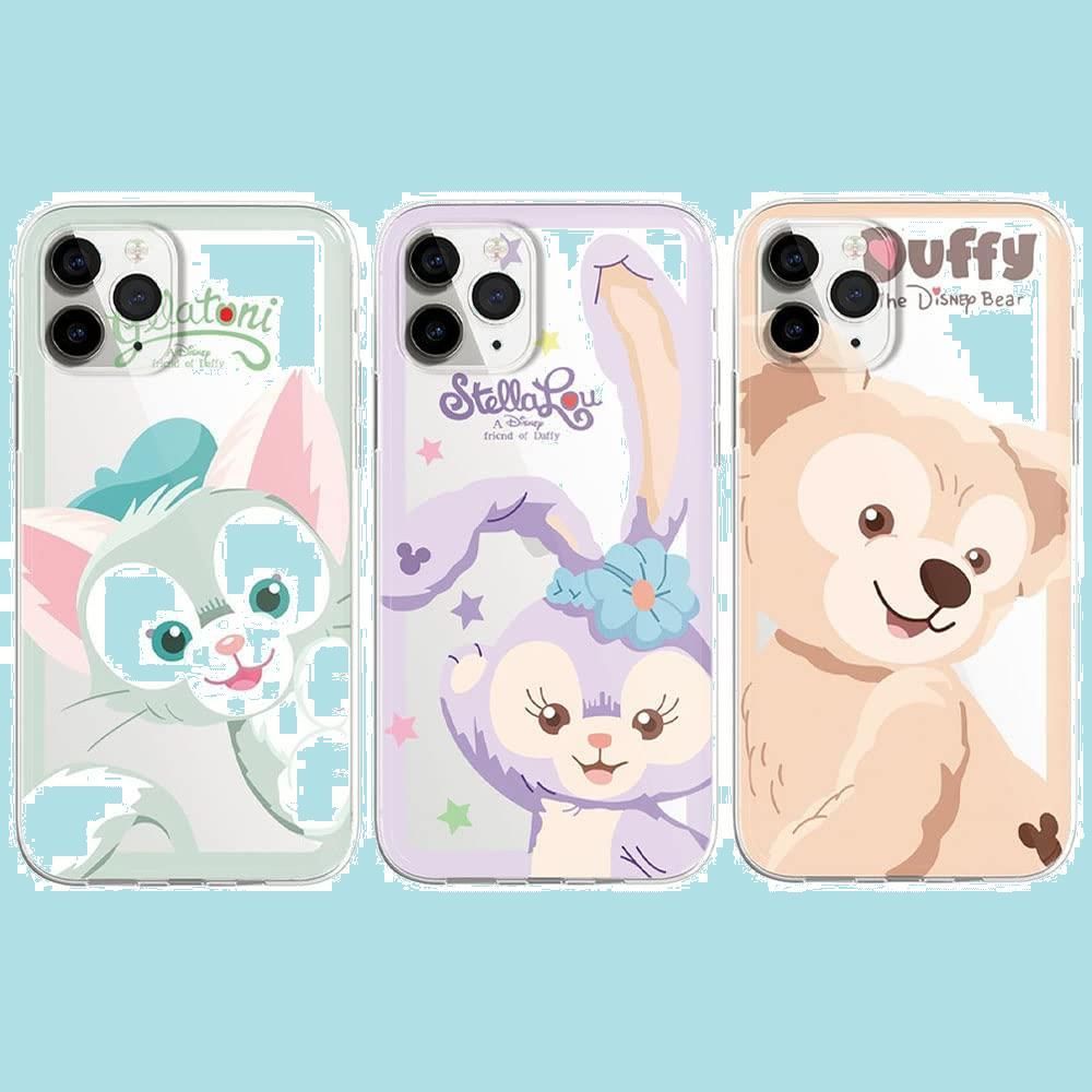 【在庫処分】ダッフィー ステラルー iPhone 8 用 ケース iPhone 7 用 ケース ダッフィー ステラルー 透明 iPhone se2 用 ケース iPhone se3 用 ケース かわいい 耐衝撃 黄変防止 傷防止 レンズ保護 iPhone8 