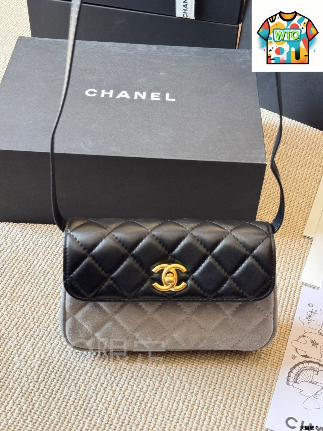 今日 Chanel シャネル 25A 手工芸アームバッグ スエード×羊革素材でヴィンテージ感と緻密な菱格紋が特徴