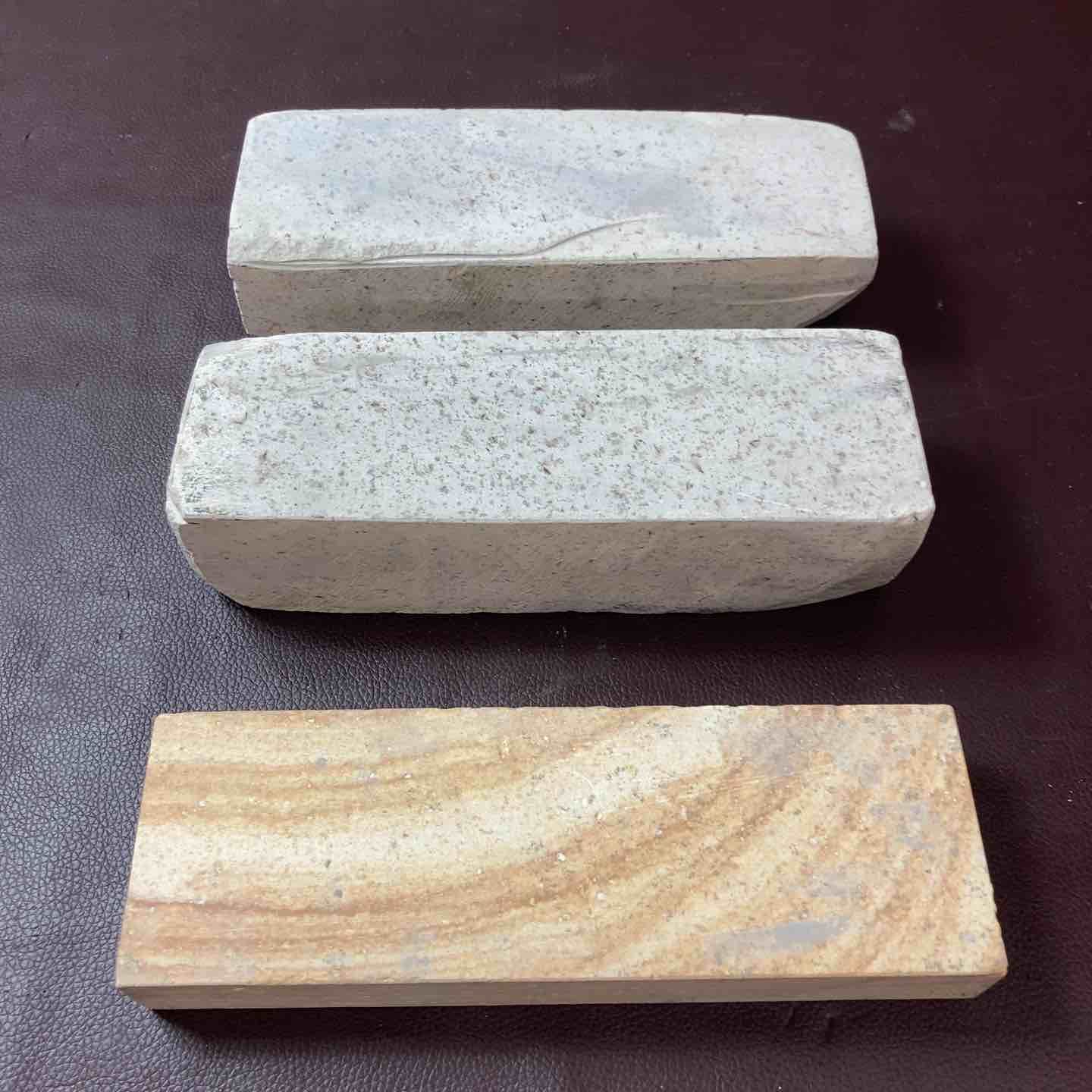 品 天然砥石 産地不明 粗目 3個セット 総重量約5Kg 鑿 鉋 大工道具 東大和店