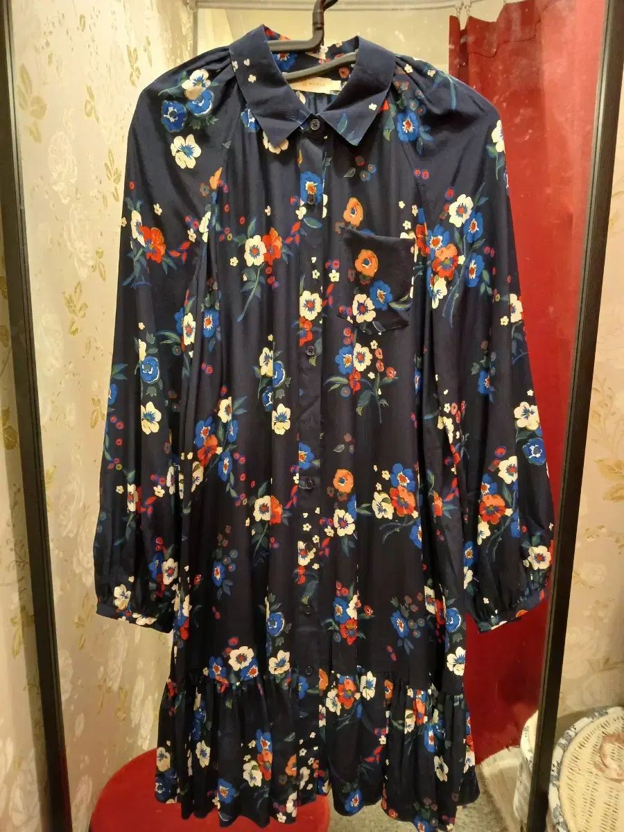 6 10 Tory Burch トリーバーチ キム サランワンピース シルクワンピース 55 66