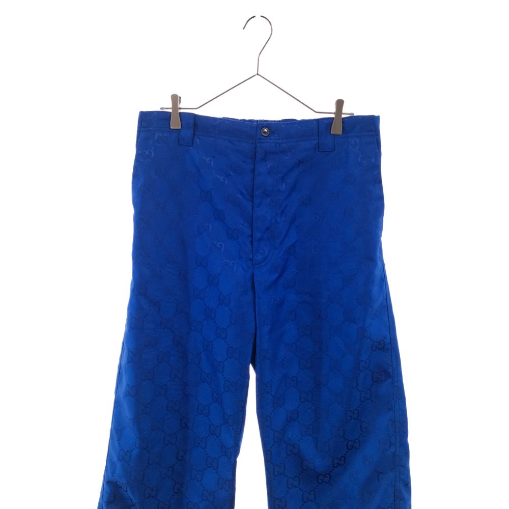GUCCI パンツ GG jersey jacquard pant in forest green | GUCCI® US