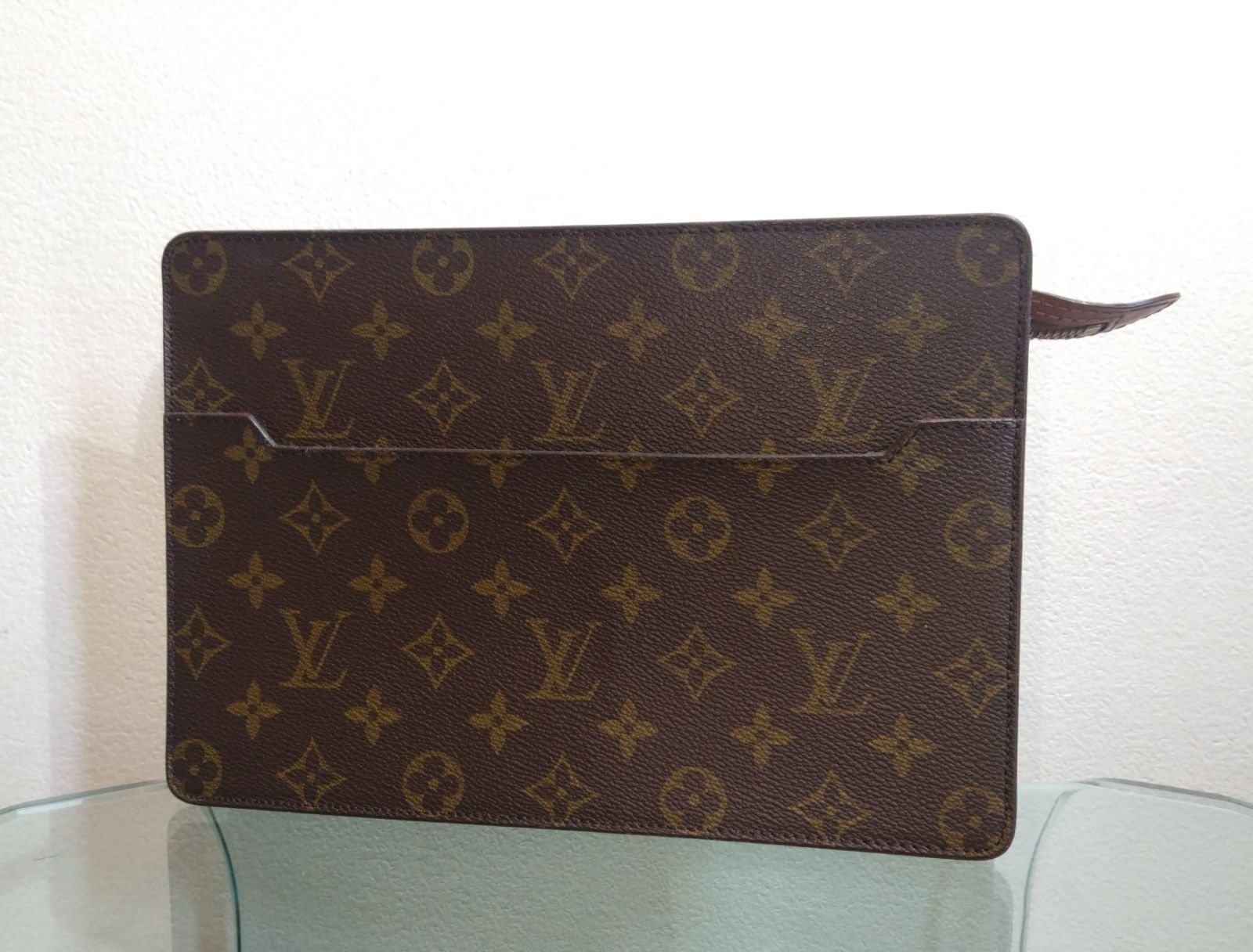 925 LOUISVUITTON ルイヴィトン モノグラム ポシェットオム クラッチ セカンドバッグ M51795