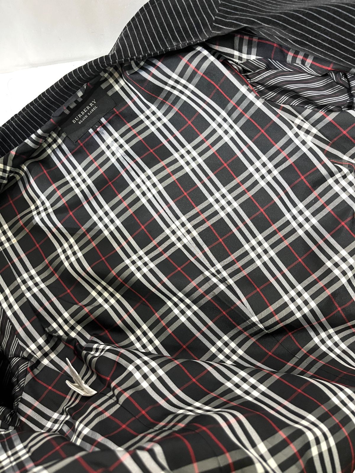 BURBERRY BLACK LABEL｜バーバリーブラックレーベル ストライプ