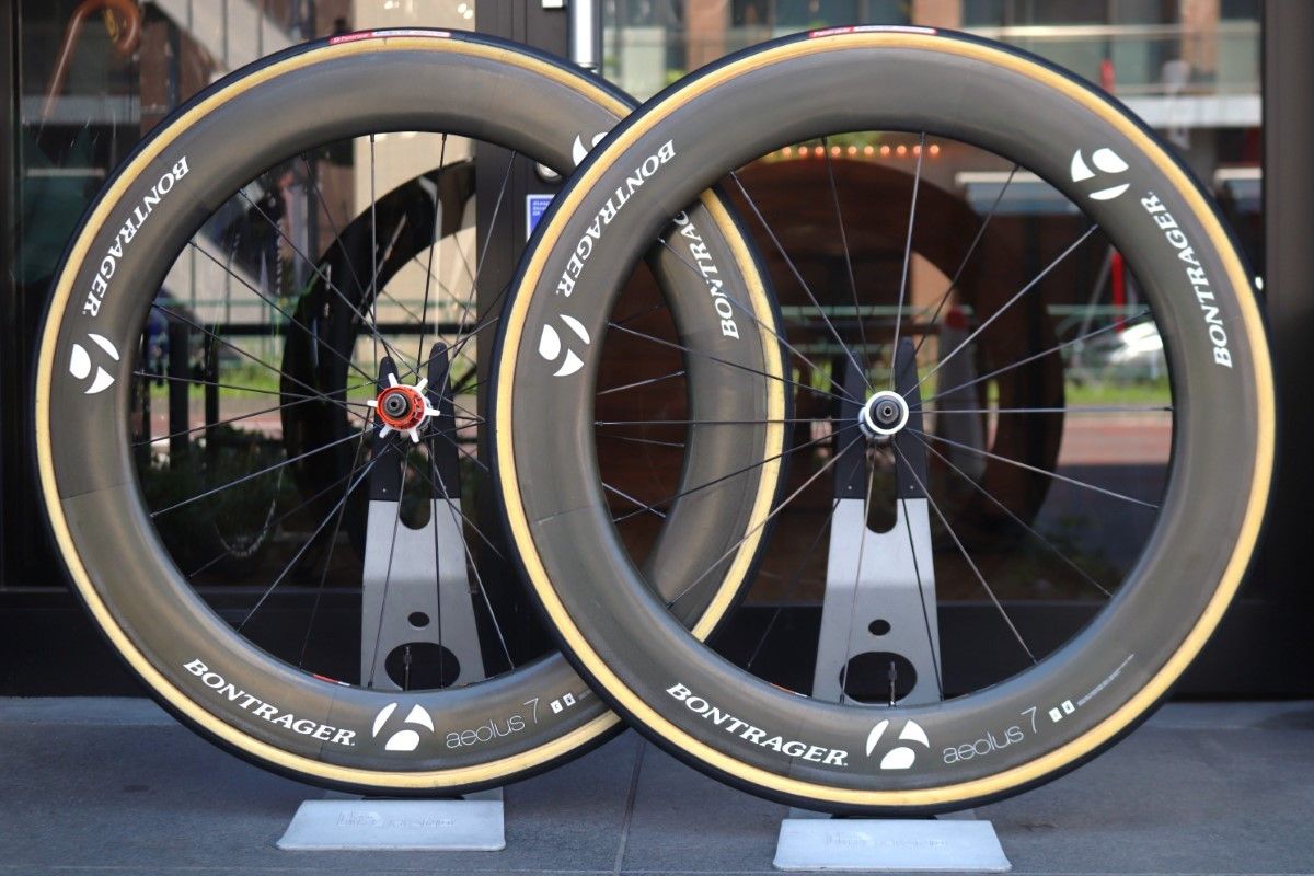 ボントレガー aeolus7 カーボンホイールセットTU ボントレガー
