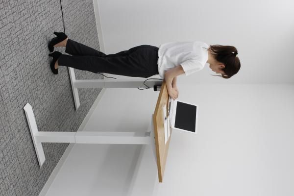 4営業日で発送 谷村実業 昇降テーブル用脚ﾎﾜｲﾄ ＴＡＮ-188 WH
