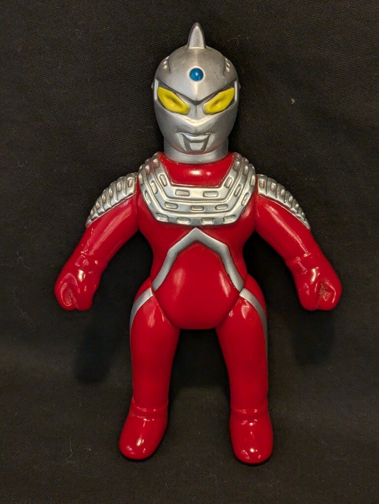 マーミット 世紀の大怪獣シリーズ/ビニパラベビー ウルトラセブン 赤成型 単品