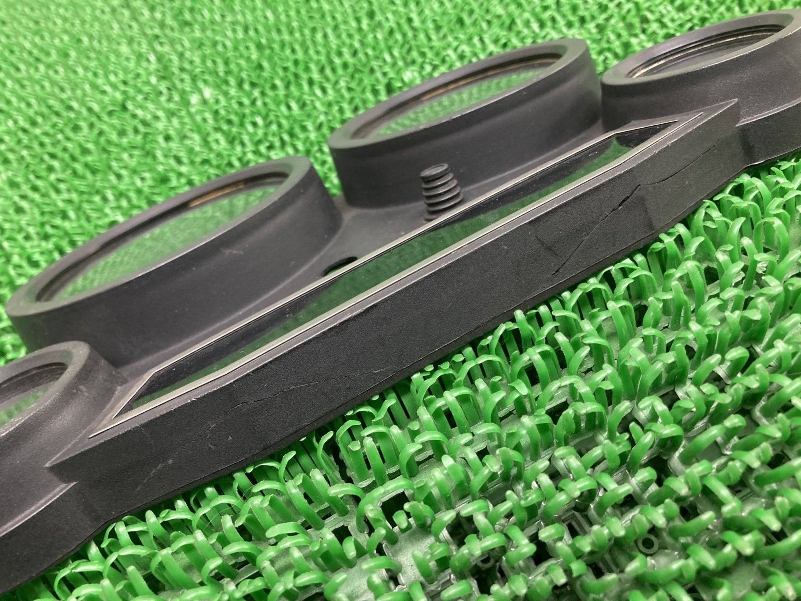 GPZ900R メーターカバー カワサキ 純正 バイク 部品 ZX900A メーターケース メーターカバー 修復素材に 品薄 品 gR