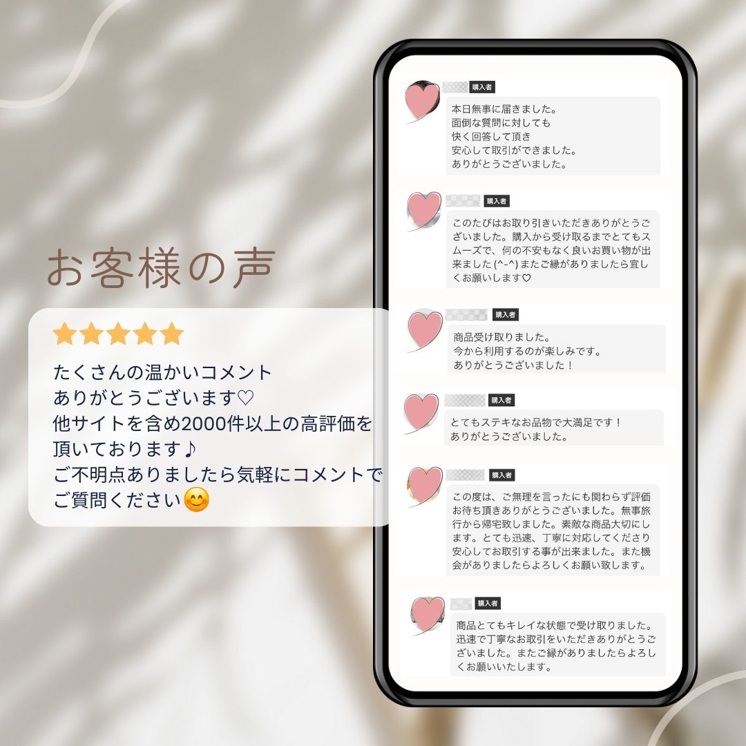 他サイトで購入いただきました！