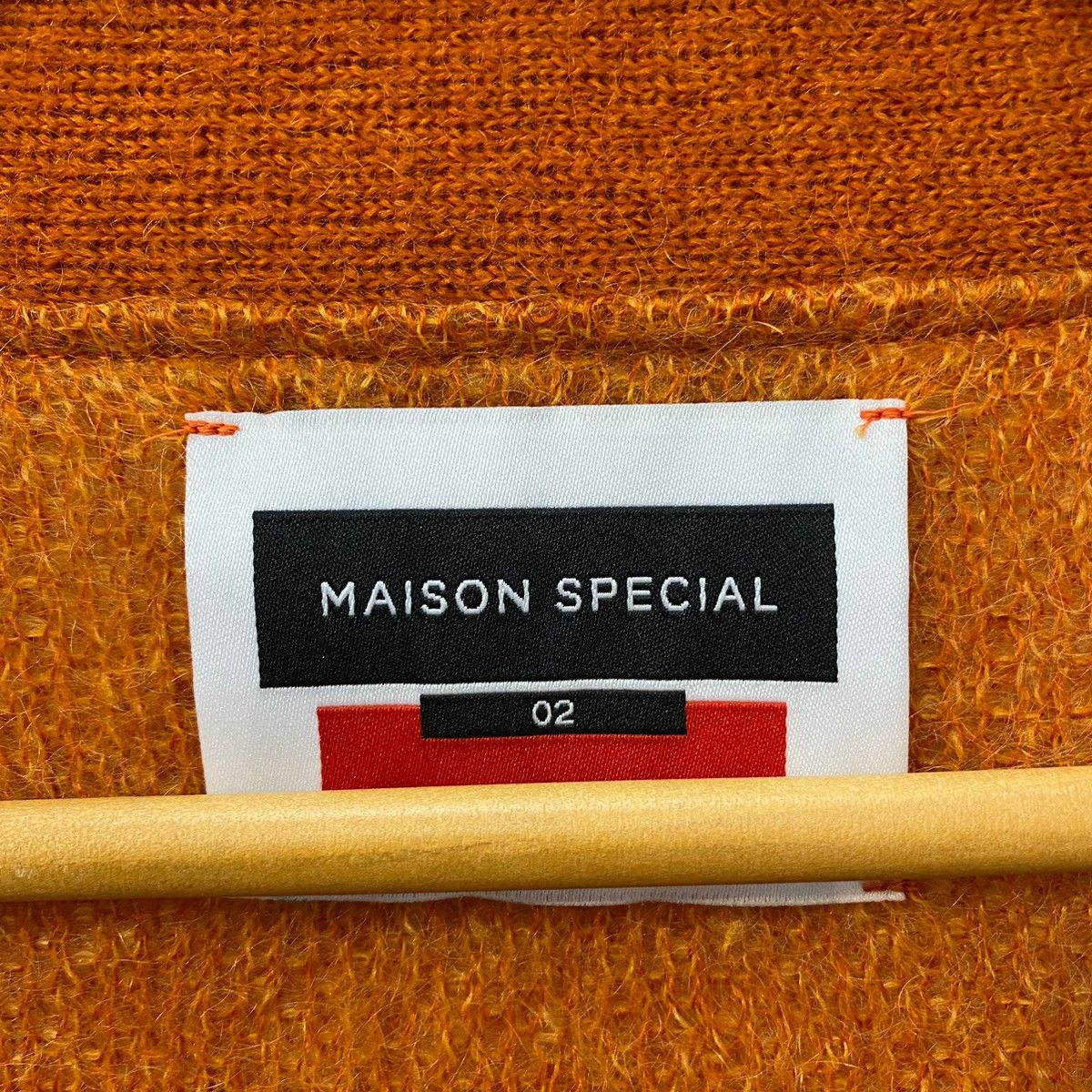 メゾンスペシャル MAISON SPECIAL ジラフプライムオーバーモヘヤニット 