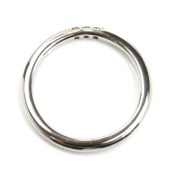 TIFFANY&Co. ティファニー Pt950プラチナ クラシックバンド 3P ダイヤ  
