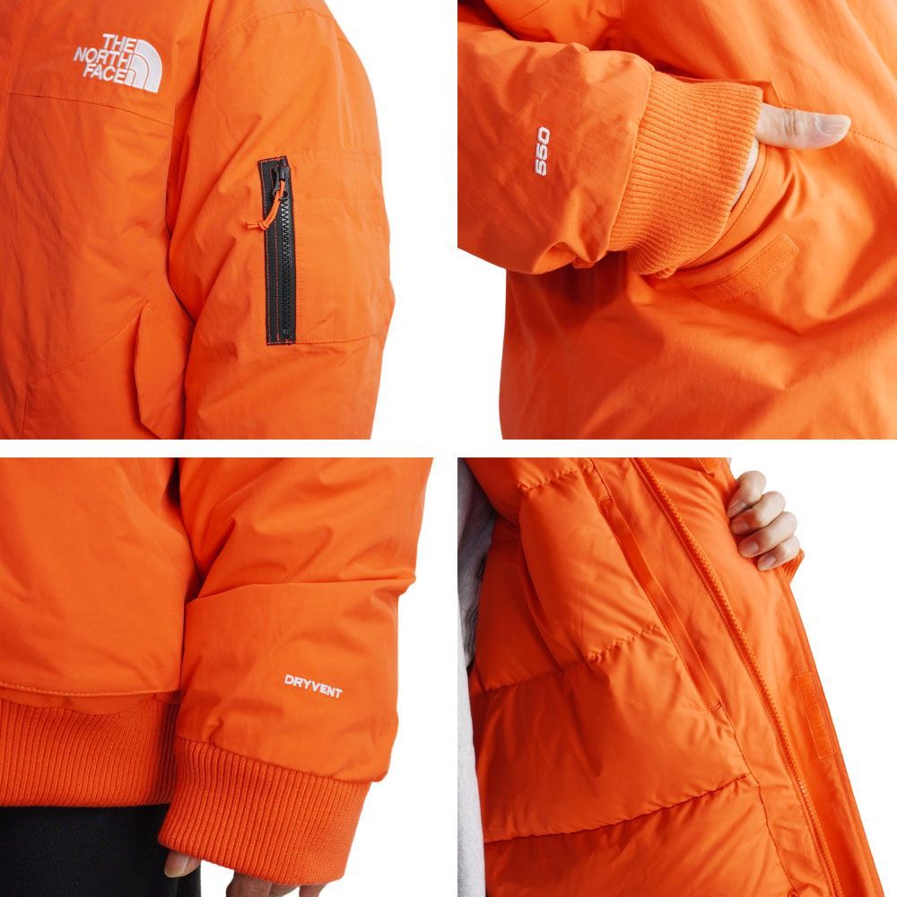 ノースフェイス USA企画 日本未発売 THE NORTH FACE メンズ ダウンジャケット M STOVER JKT ストーバー ジャケット  フレア オレンジ 赤 アウトドア キャンプ - メルカリ