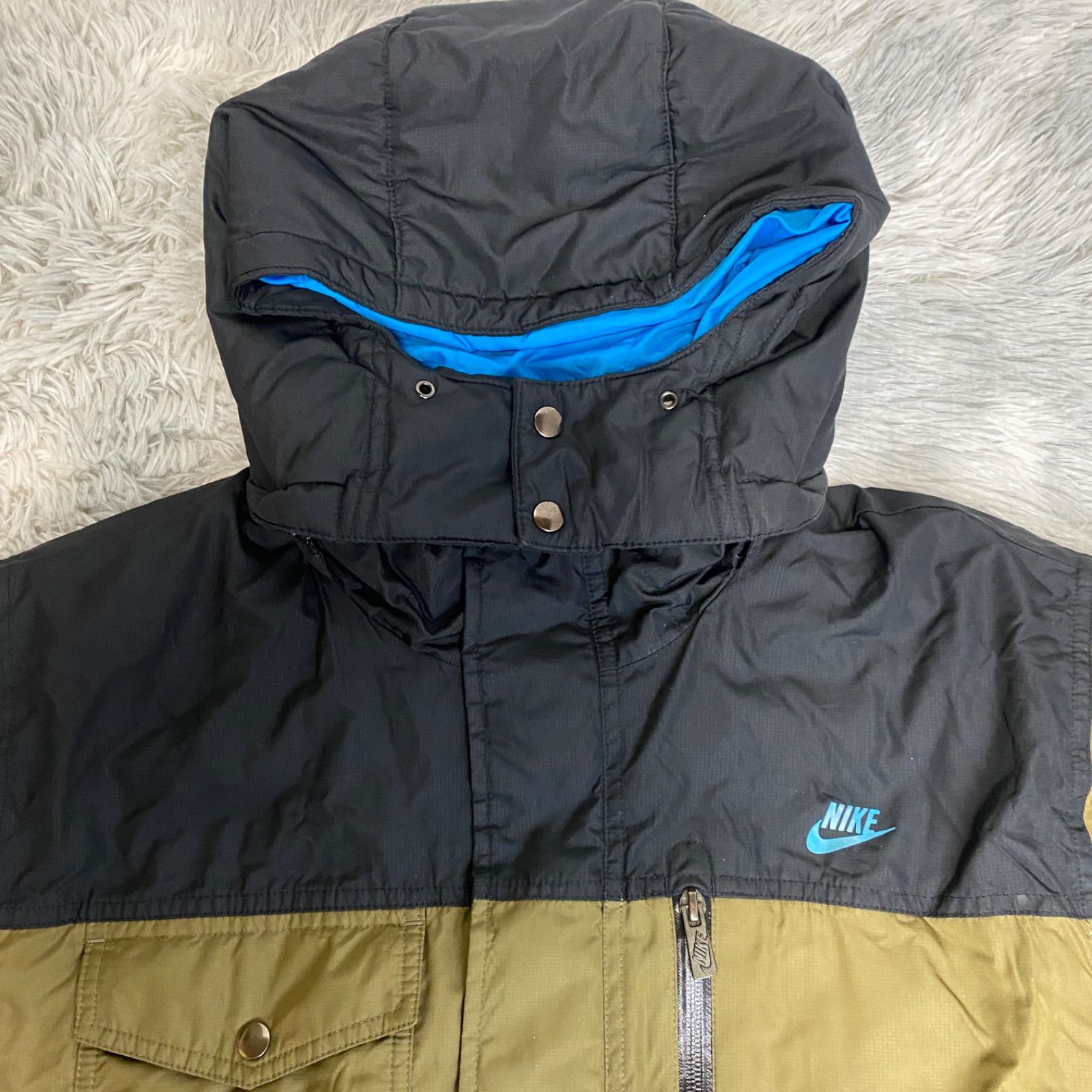 NIKE 90s 中綿ナイロンジャケット ロング丈 Lサイズ NIKE 90s 中綿ナイロンジャケット ロング丈 Lサイズ - メルカリ