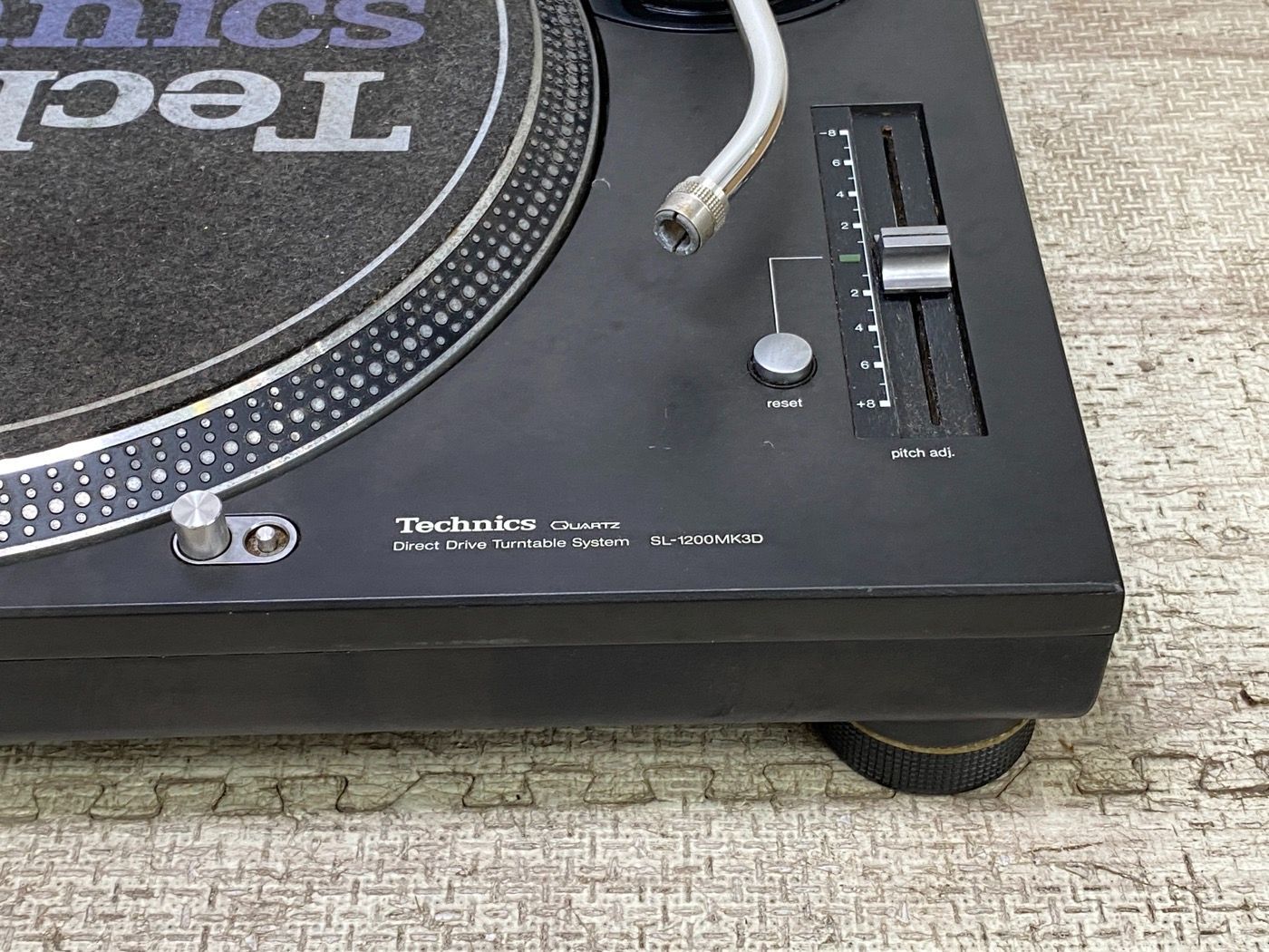 ジャンク品 Technics SL-1200 MK3D ターンテーブル 中古品】Technics/ターンテーブル/SL-1200MK3DS -DJ機材アナログ