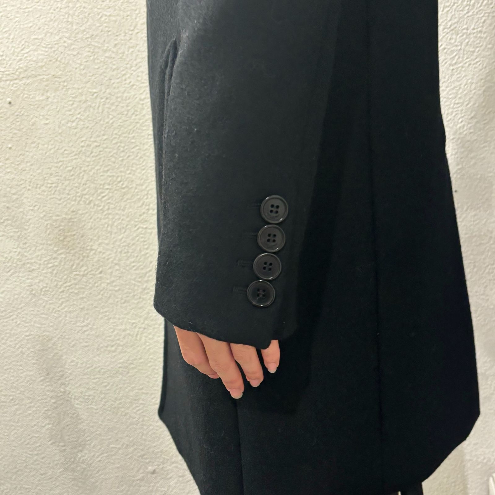 SAINT LAURENT PARIS サンローランパリ スタンドカラー コート 485307