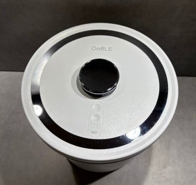 新品・未開封　10kg 13L OobLE 真空米びつ ノーマルサイズ　ブラック 真空保存容器 OoBLE