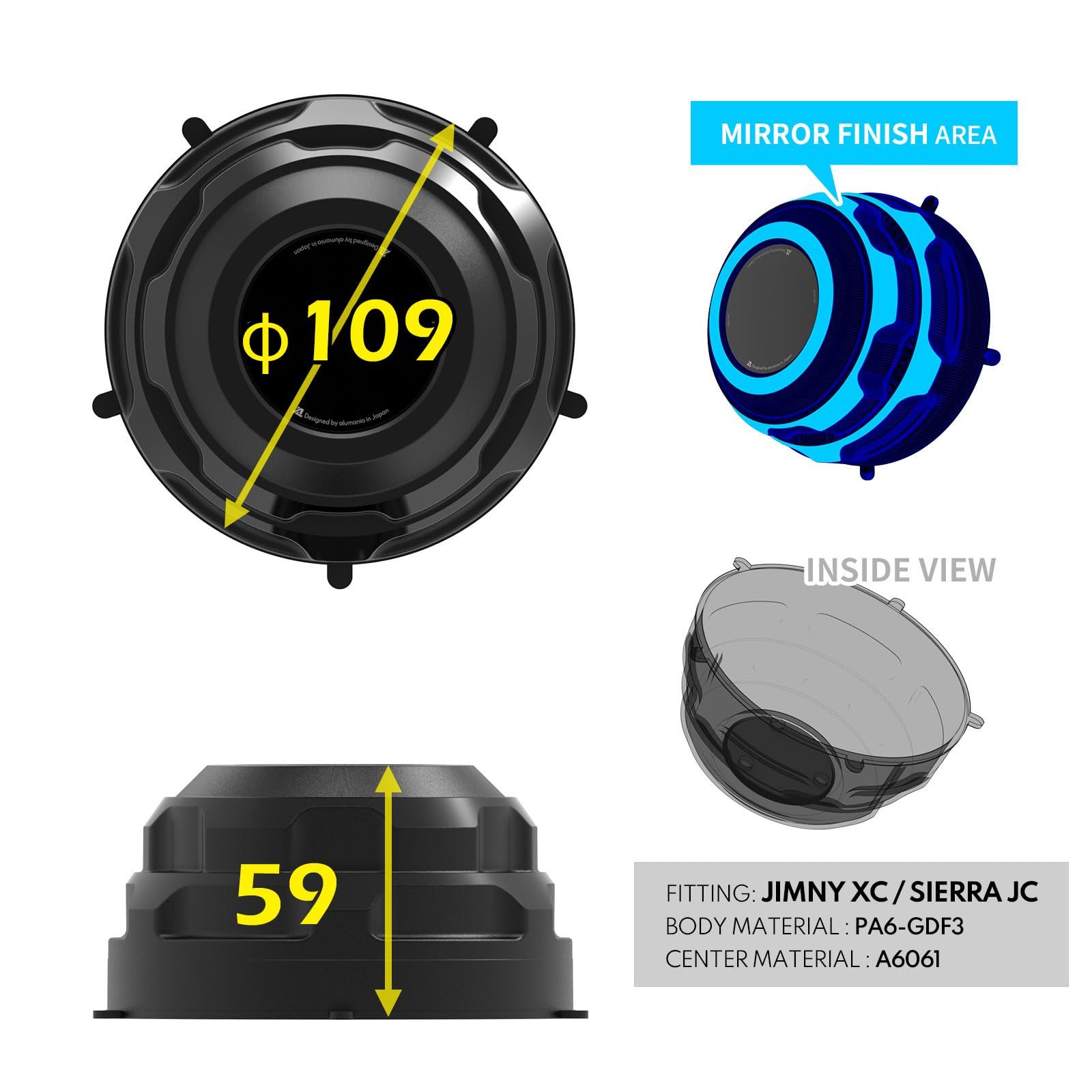 METALLIC アルミホイール