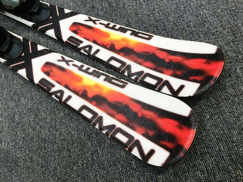 激安の 1376Y☆SALOMON X-WING 100cm☆中古/サロモン/こども用/メンテ 