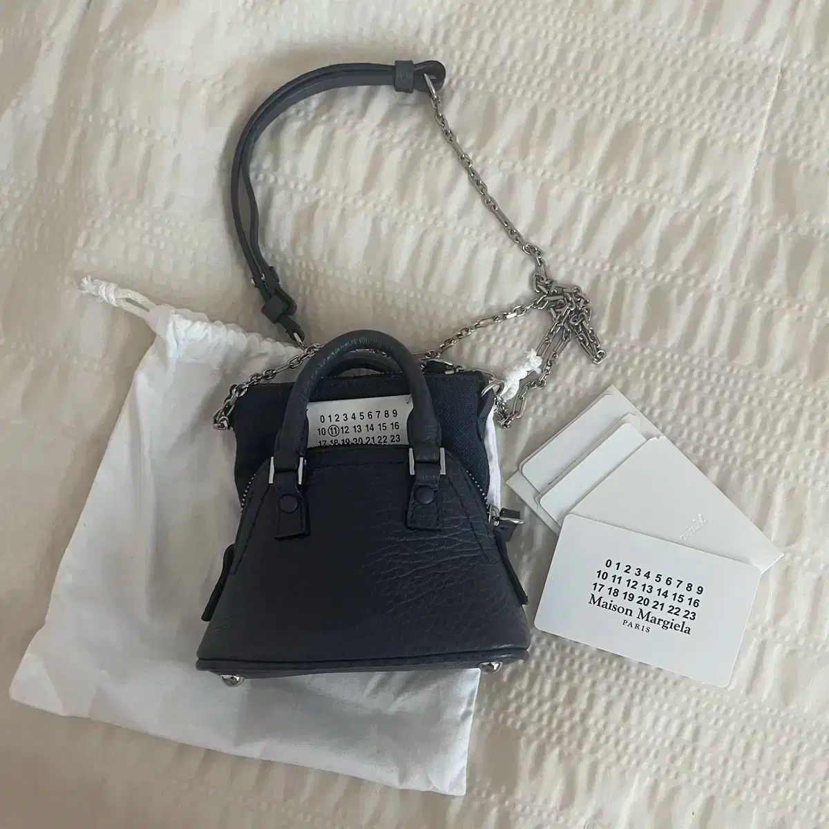 Maison Margiela メゾン マルジェラ 5AC ベビー チェーン クロスバッグ