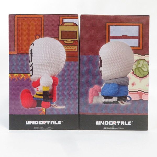 中古 未開封品 あみこっと UNDERTALE パピルス＆サンズ 2体