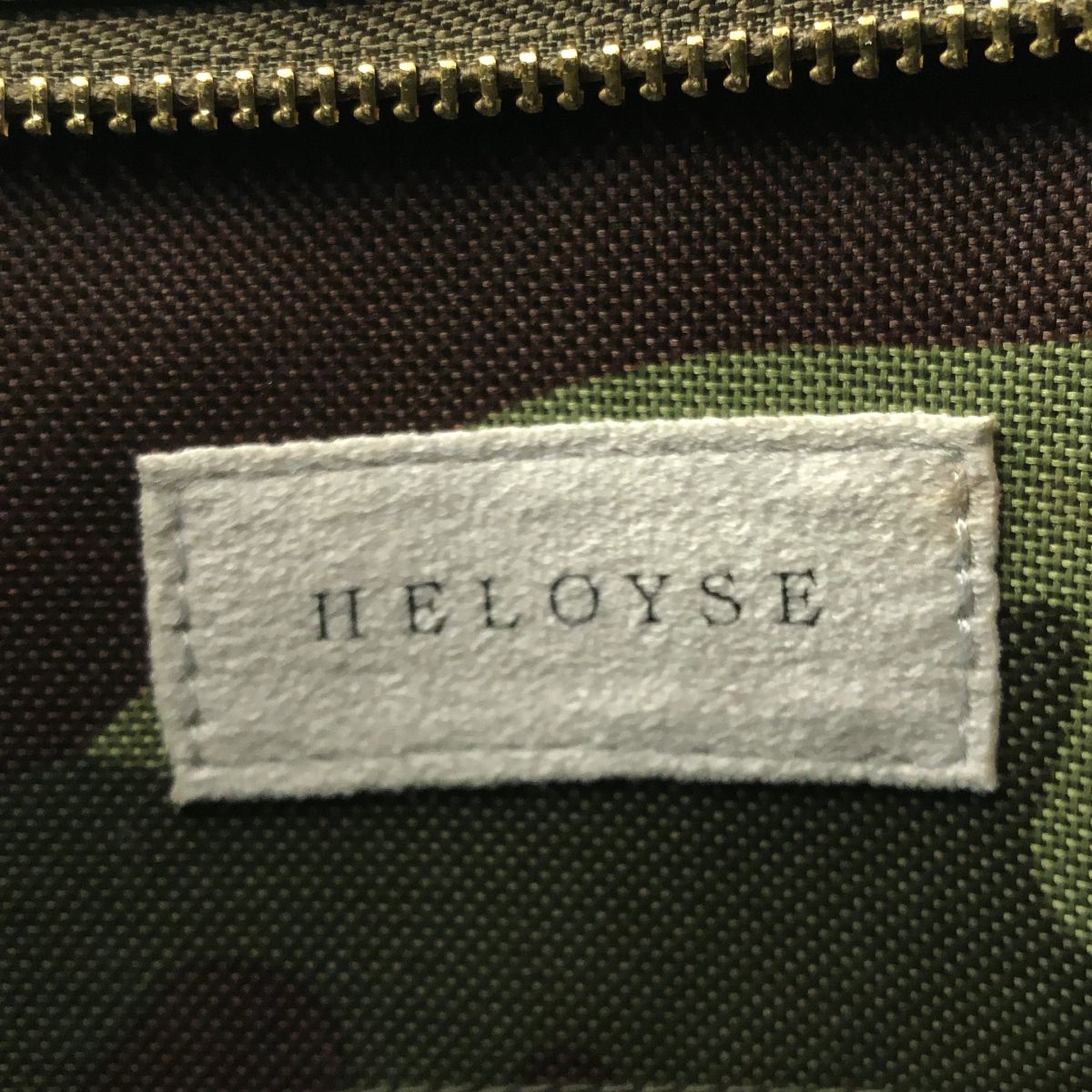 HELOYSE / エロイーズ | 迷彩柄 バタフライ トートバッグ | グリーン系 