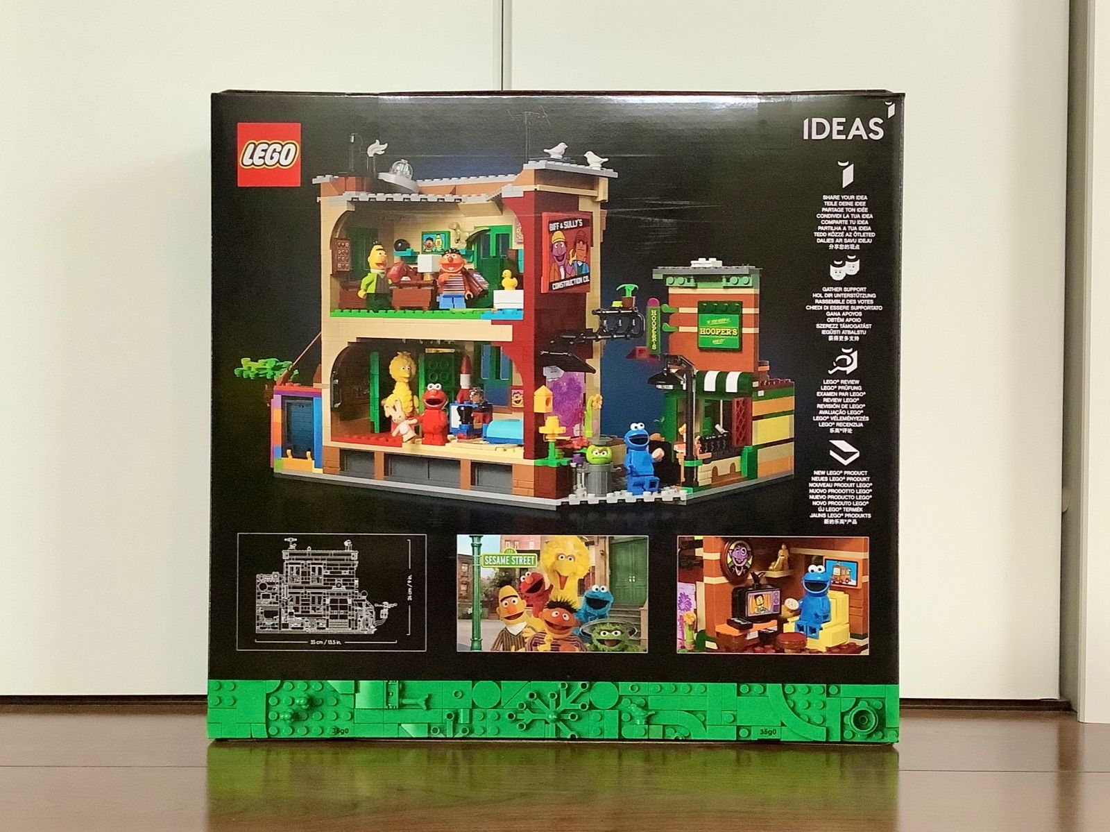 新品未開封 レゴ アイデア セサミストリート 123番地 21324 - ミツム